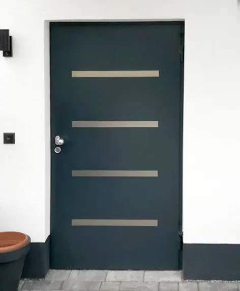 Porte d’entrée étanche