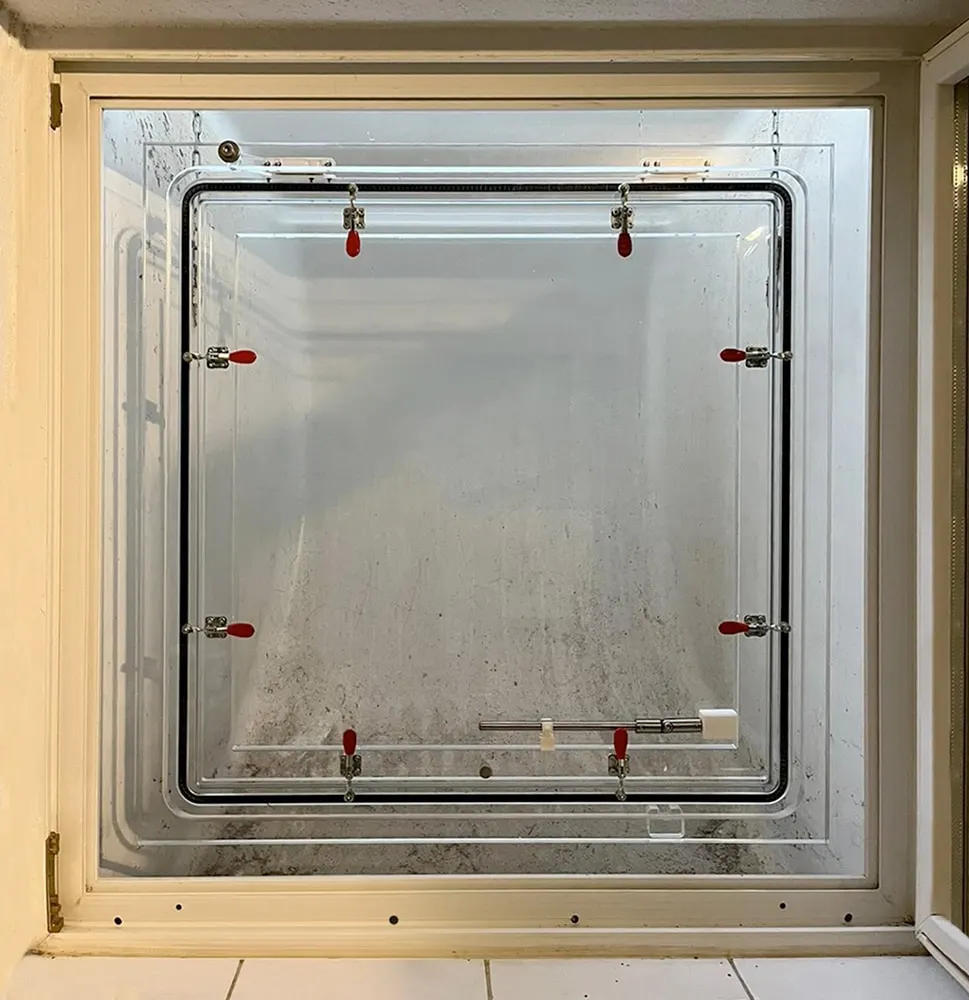Protection de fenêtre de cave